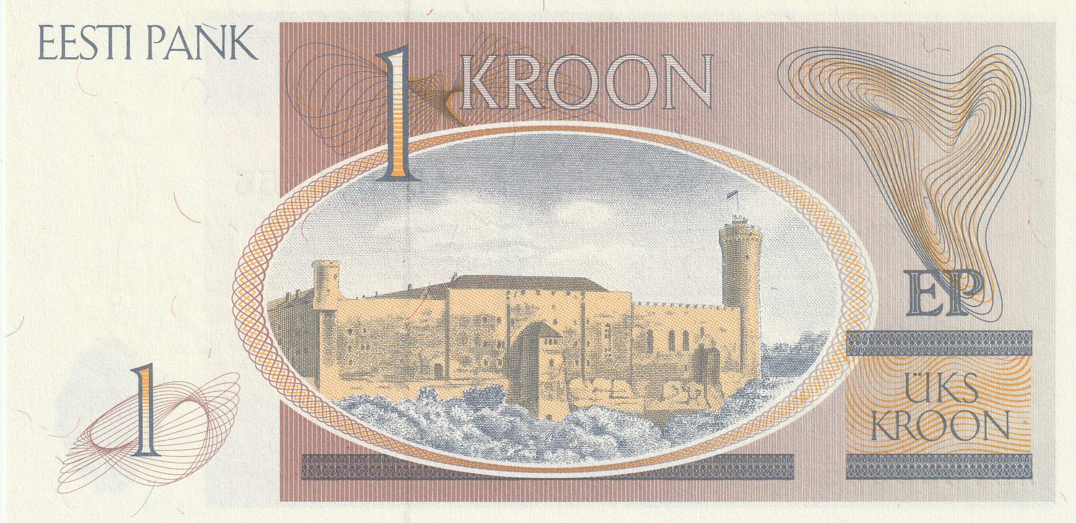 1 Эстонская крона