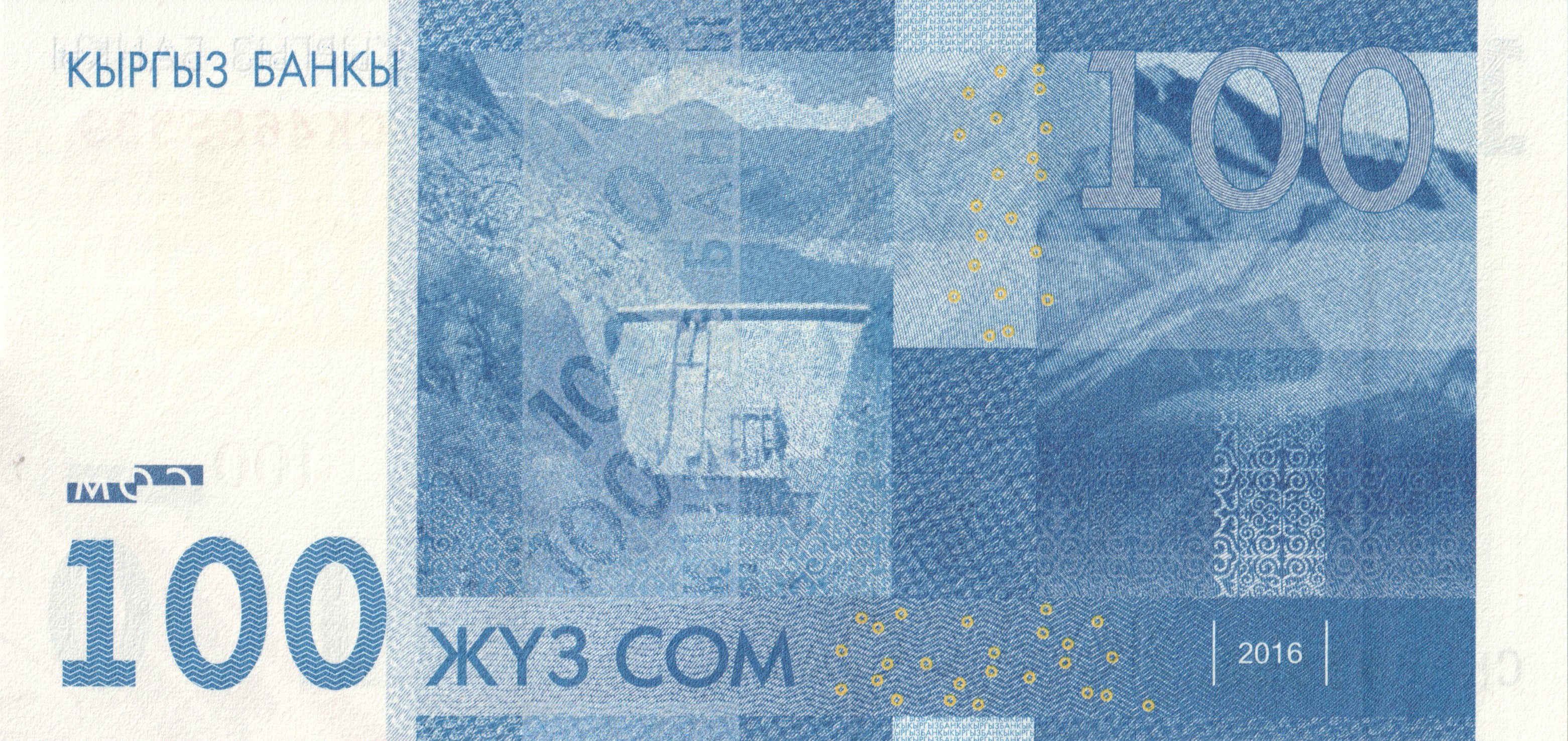 100 Кыргызских сом
