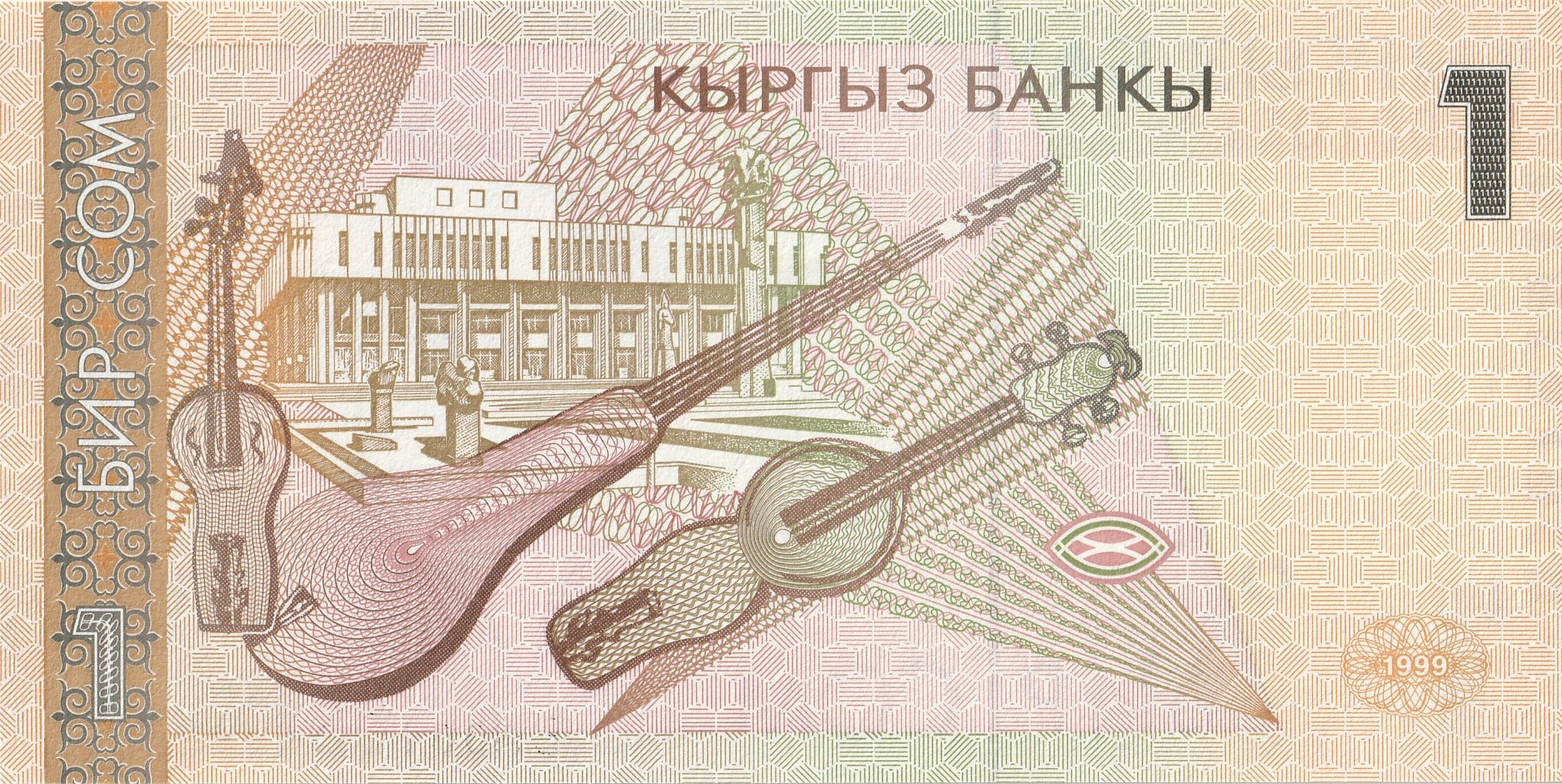 1 Кыргызский Сом