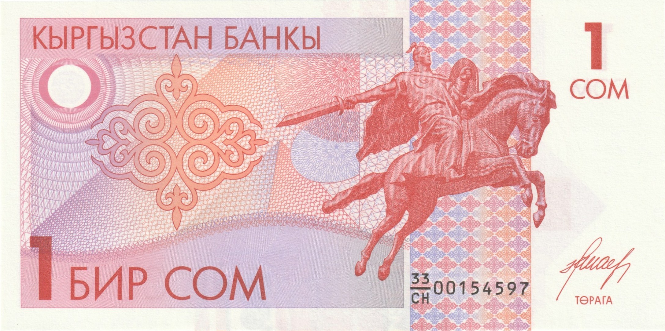 1 Кыргызский Сом