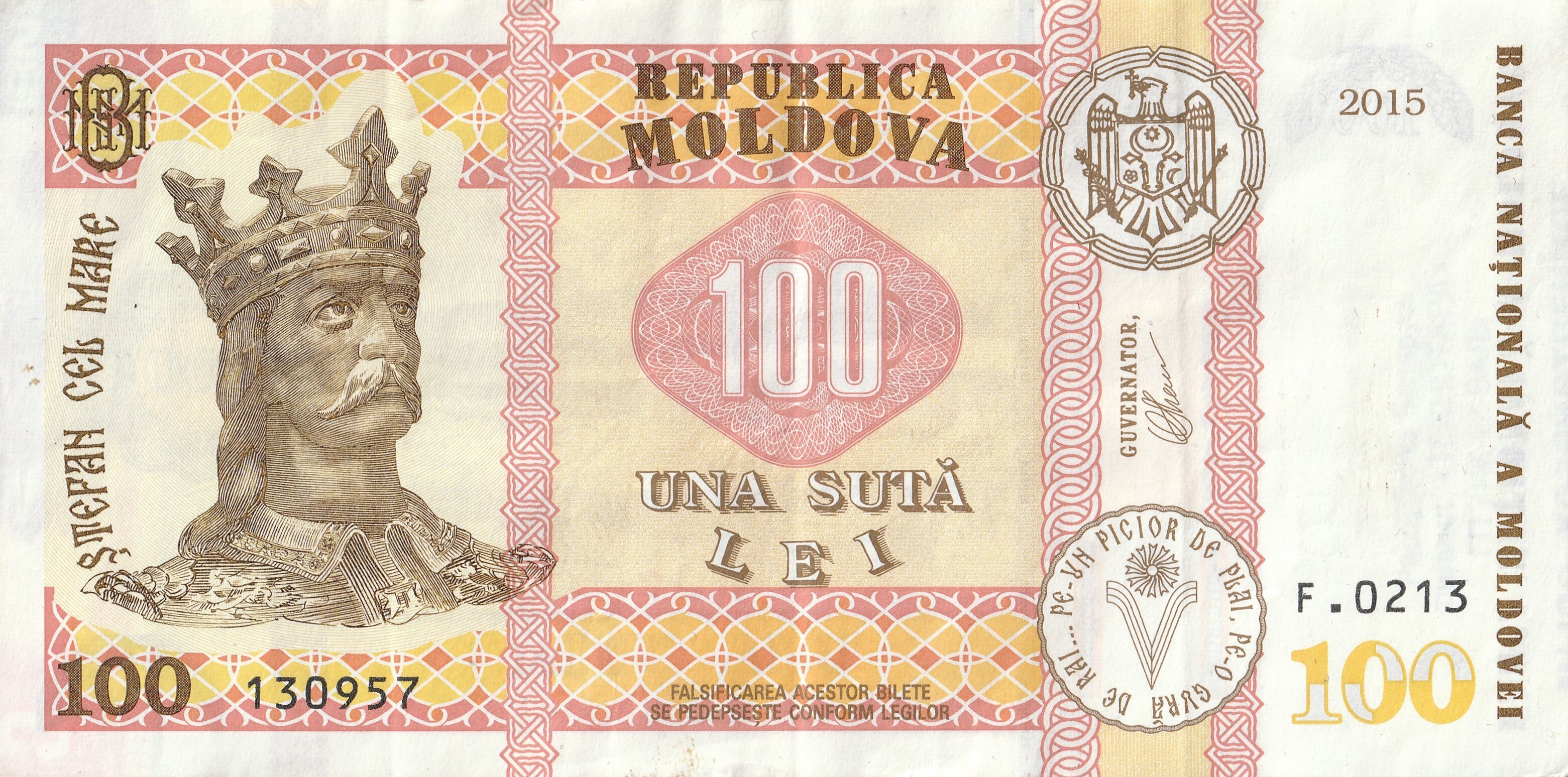 100 Молдовских лей