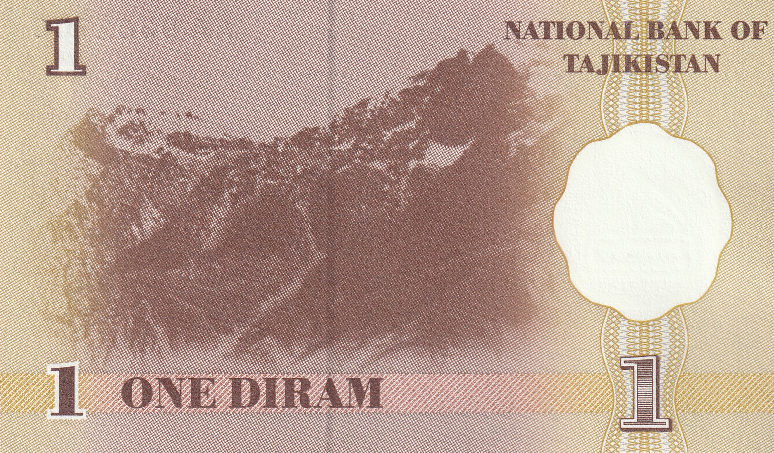1 Таджикский Дирам