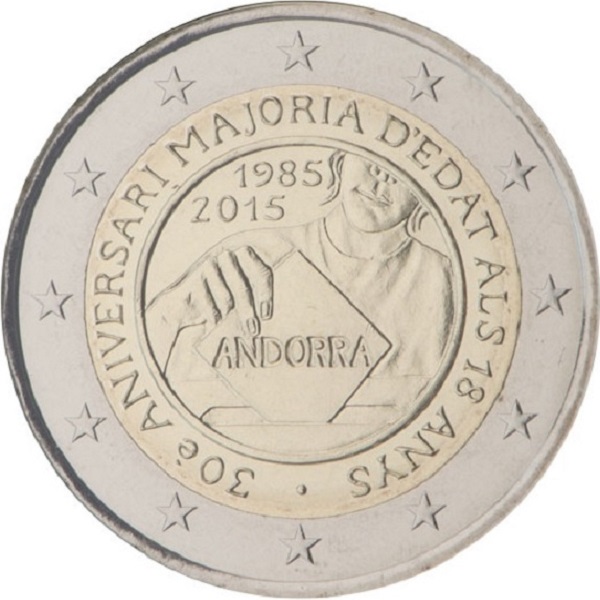 Андорра 2 Евро