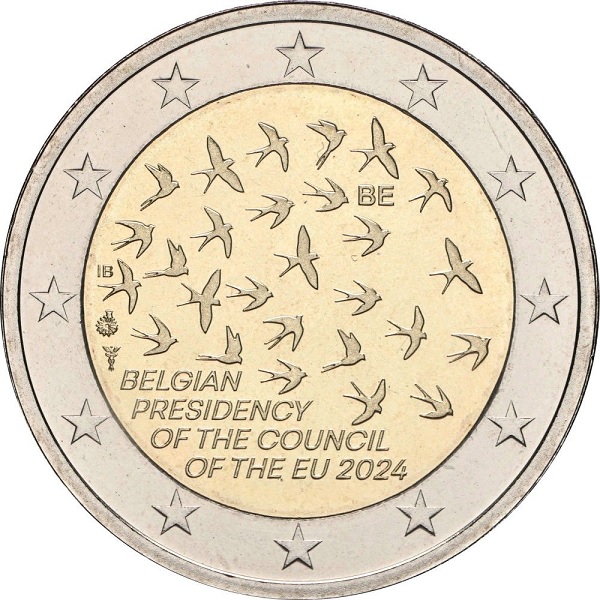 Бельгия 2 Евро