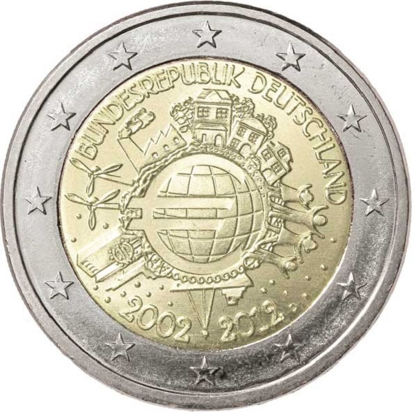 Германия 2 Евро