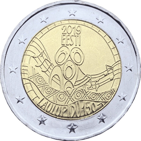 Эстония 2 Евро