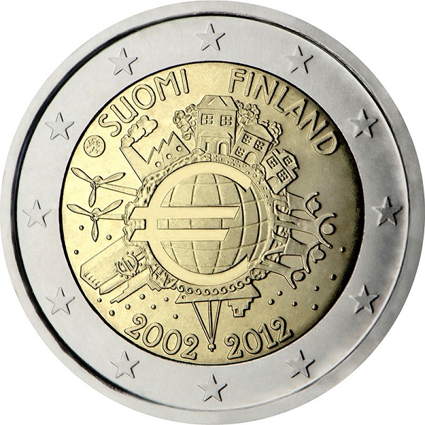 Финляндия 2 Евро