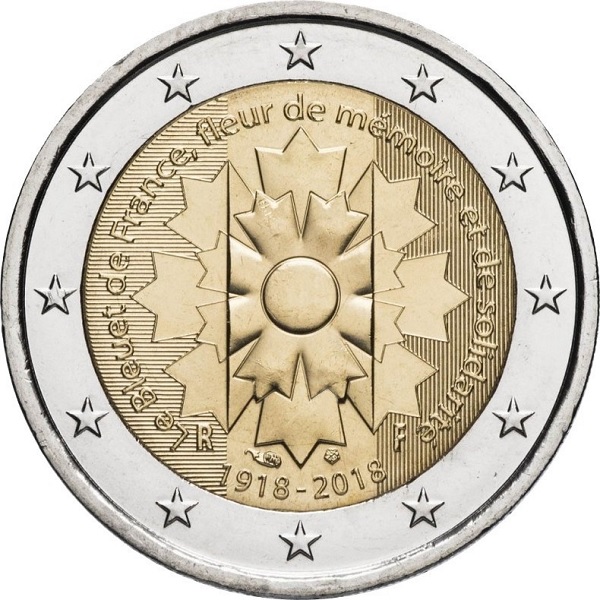 Франция 2 Евро