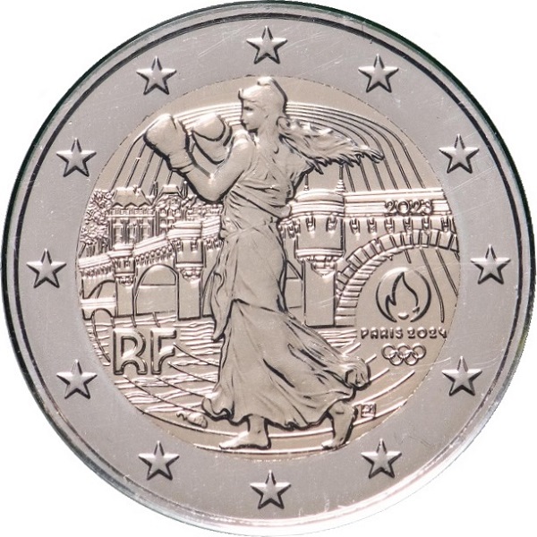 Франция 2 Евро