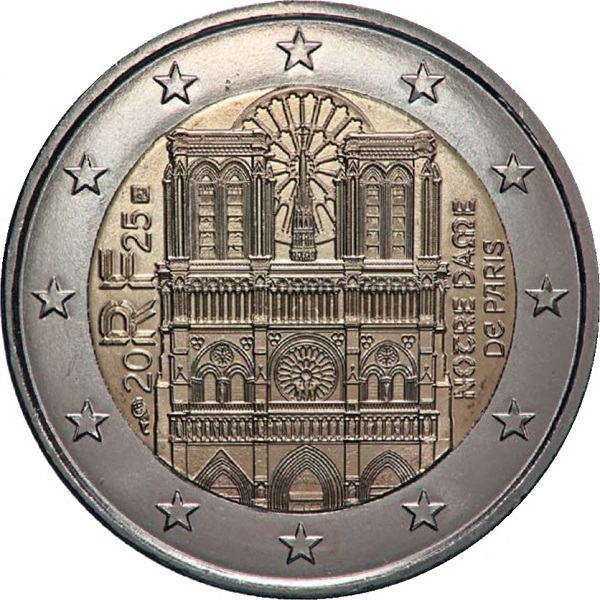 Франция 2 Евро