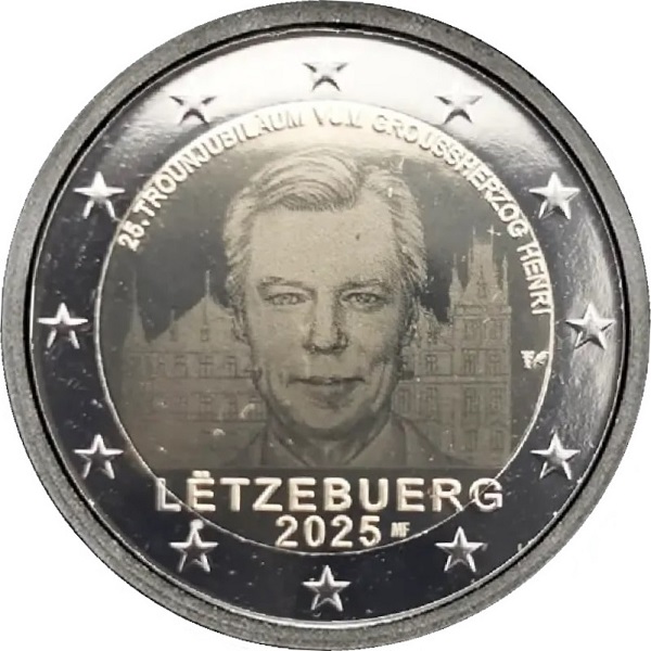 Люксембург 2 Евро