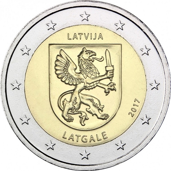 Латвия 2 Евро