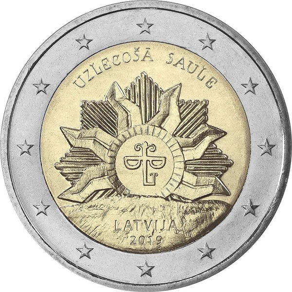 Латвия 2 Евро