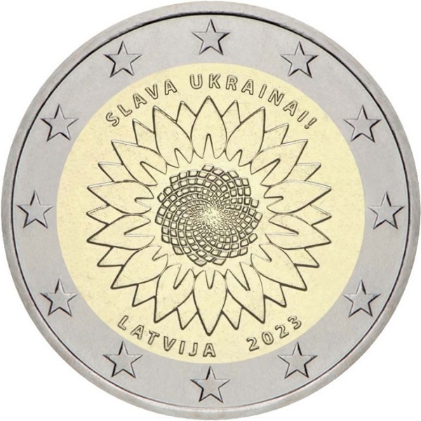 Латвия 2 Евро