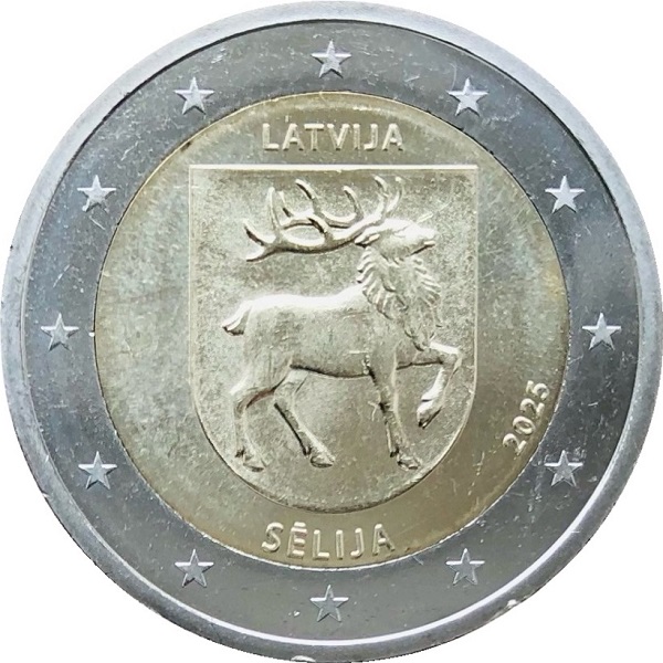 Латвия 2 Евро