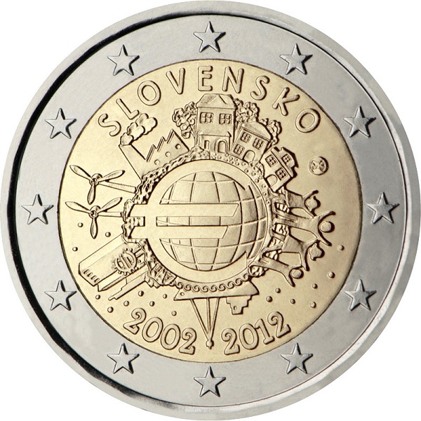 Словакия 2 Евро