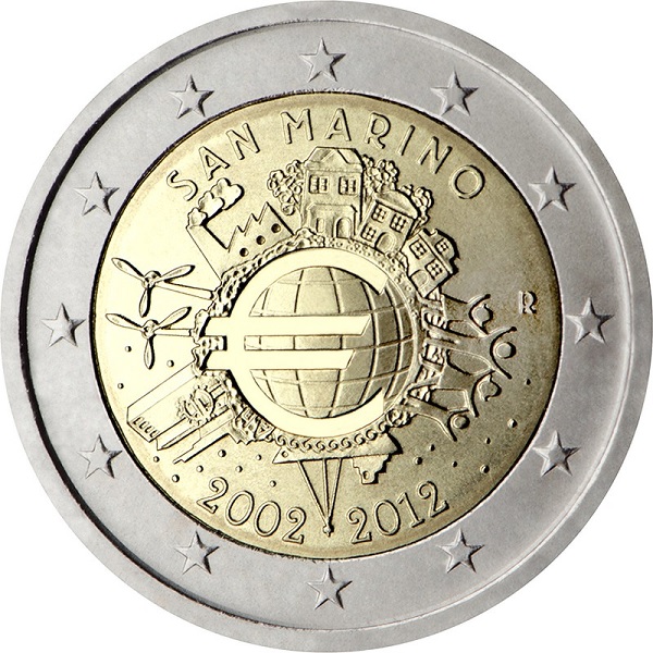 Сан-Марино 2 Евро