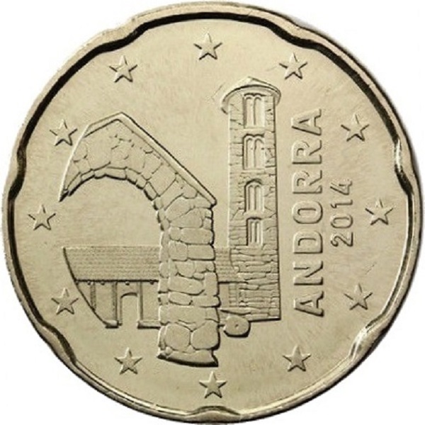 Андорра 20 Евро цент