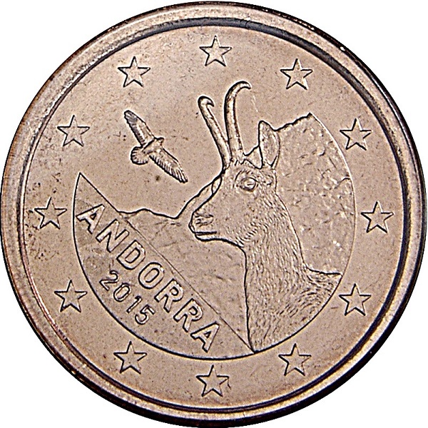 Андорра 1 Евро цент