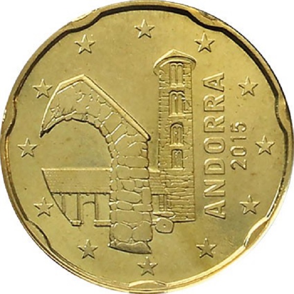 Андорра 20 Евро цент