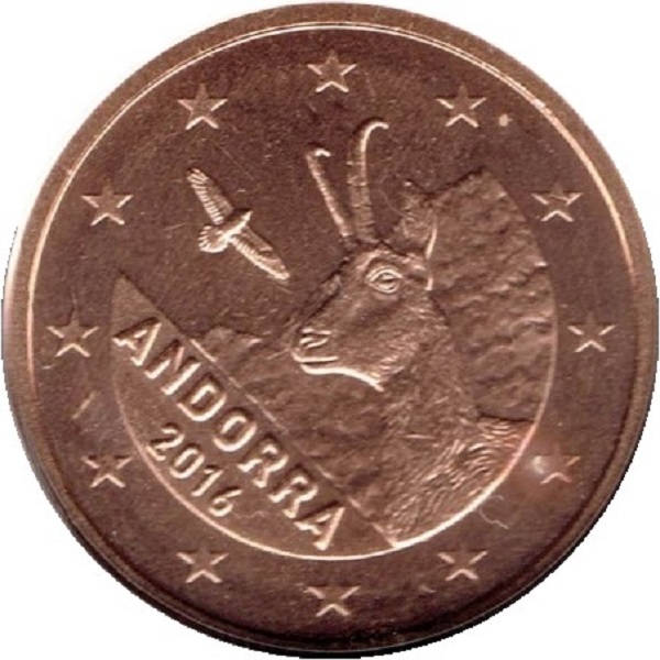 Андорра 1 Евро цент