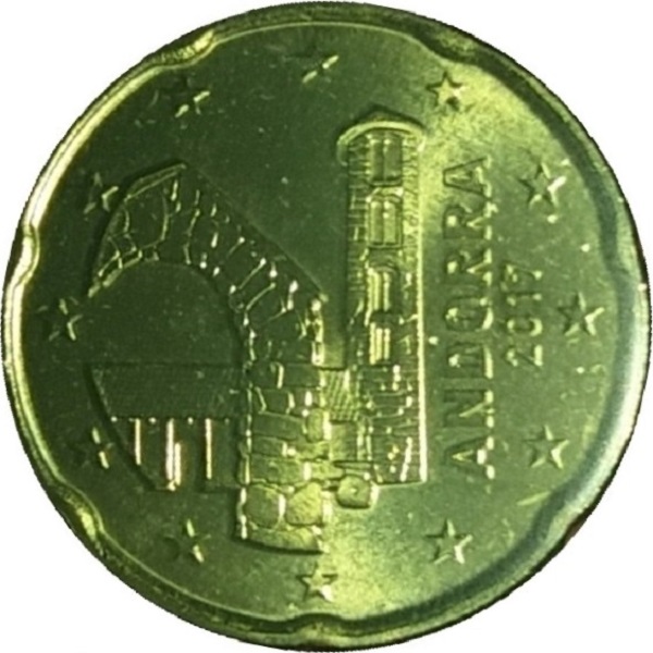 Андорра 20 Евро цент