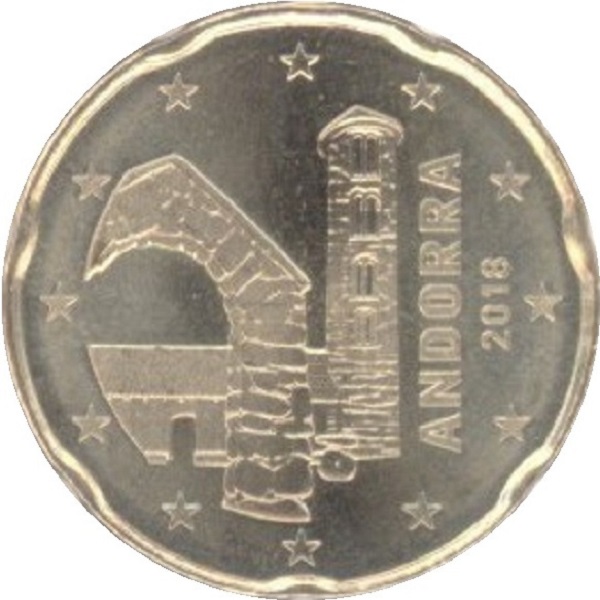 Андорра 20 Евро цент