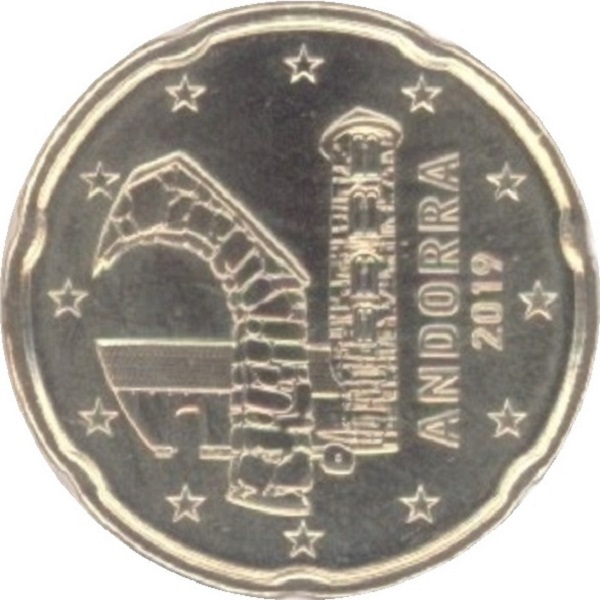 Андорра 20 Евро цент