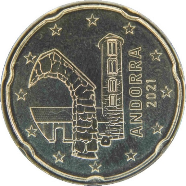 Андорра 20 Евро цент
