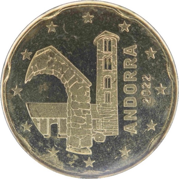 Андорра 20 Евро цент