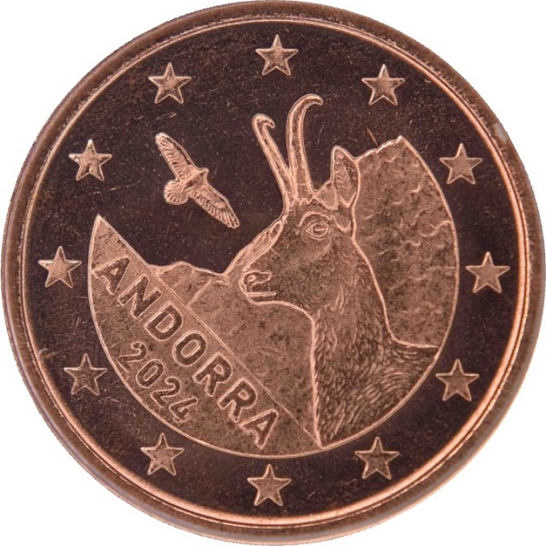 Андорра 1 Евро цент