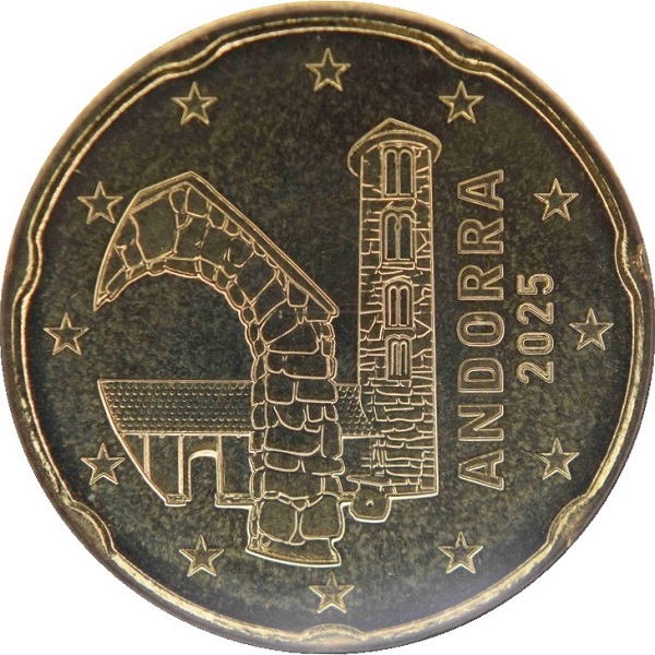 Андорра 20 Евро цент