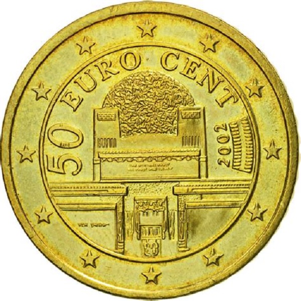 Австрия 50 Евро цент
