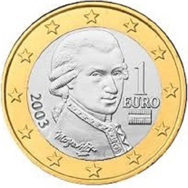 Австрия 1 Евро