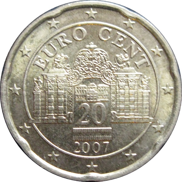 Австрия 20 Евро цент