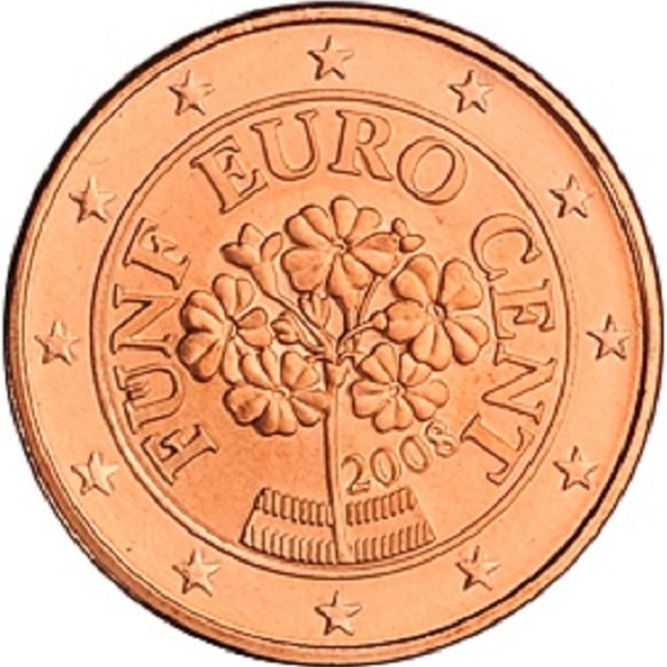 Австрия 5 Евро цент