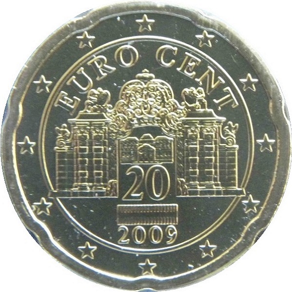 Австрия 20 Евро цент