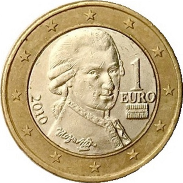 Австрия 1 Евро