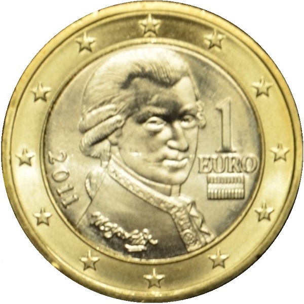 Австрия 1 Евро