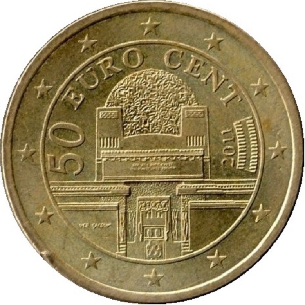 Австрия 50 Евро цент