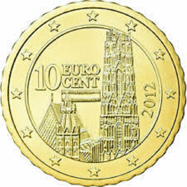 Австрия 10 Евро цент