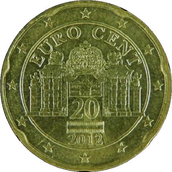 Австрия 20 Евро цент