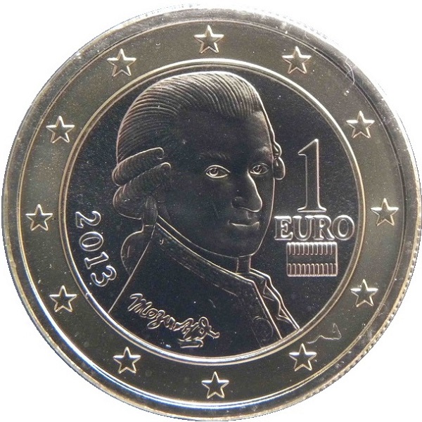 Австрия 1 Евро