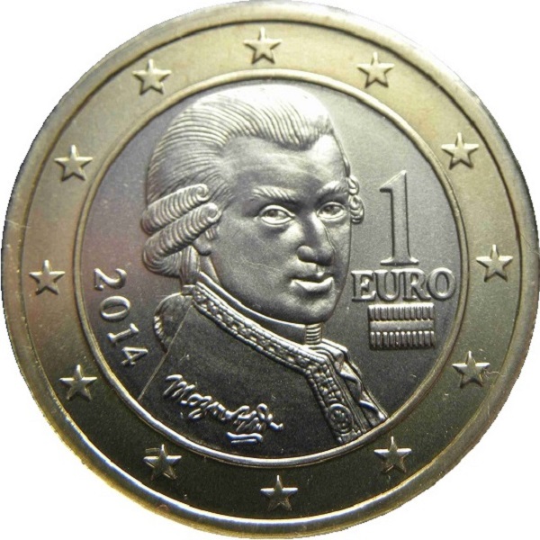 Австрия 1 Евро