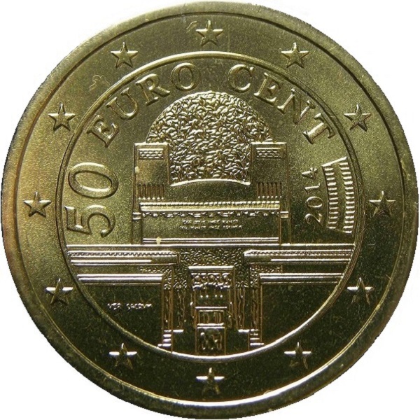 Австрия 50 Евро цент