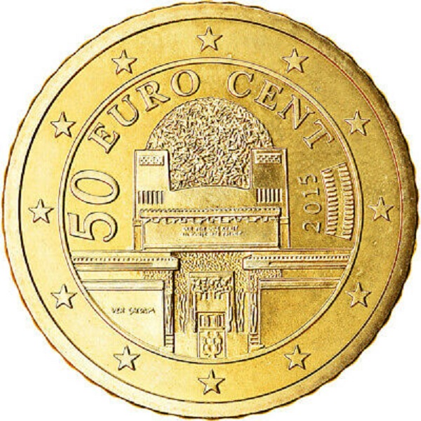 Австрия 50 Евро цент