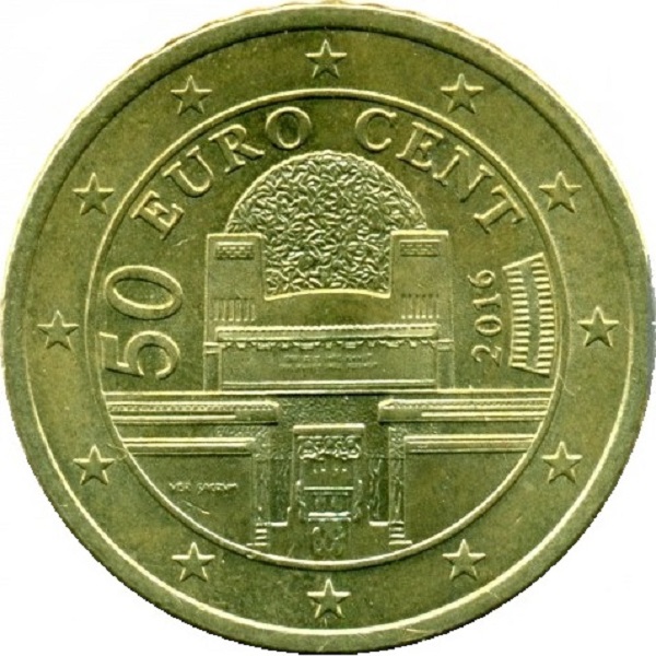 Австрия 50 Евро цент