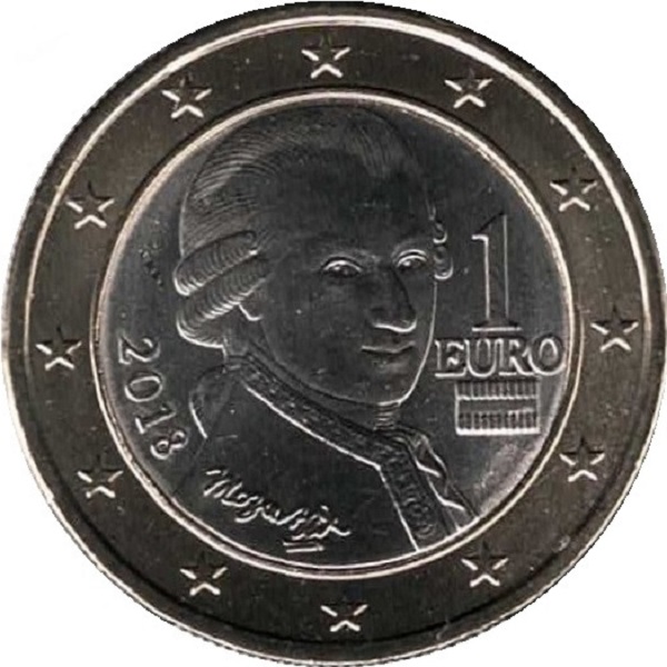 Австрия 1 Евро