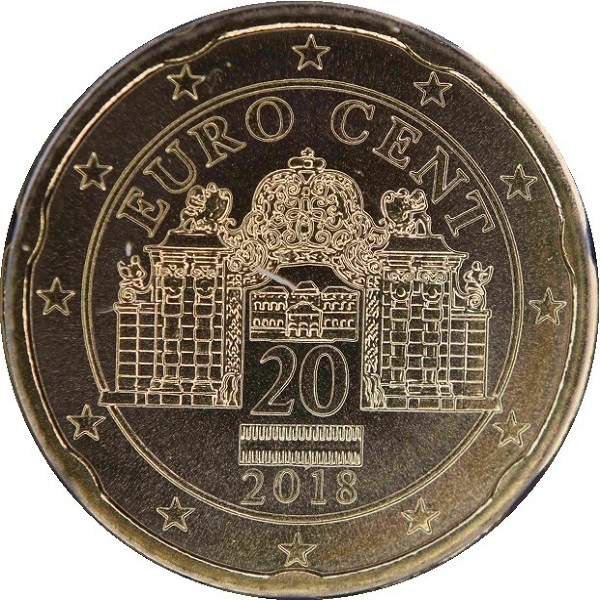 Австрия 20 Евро цент