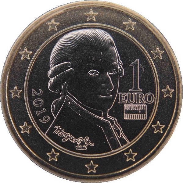 Австрия 1 Евро